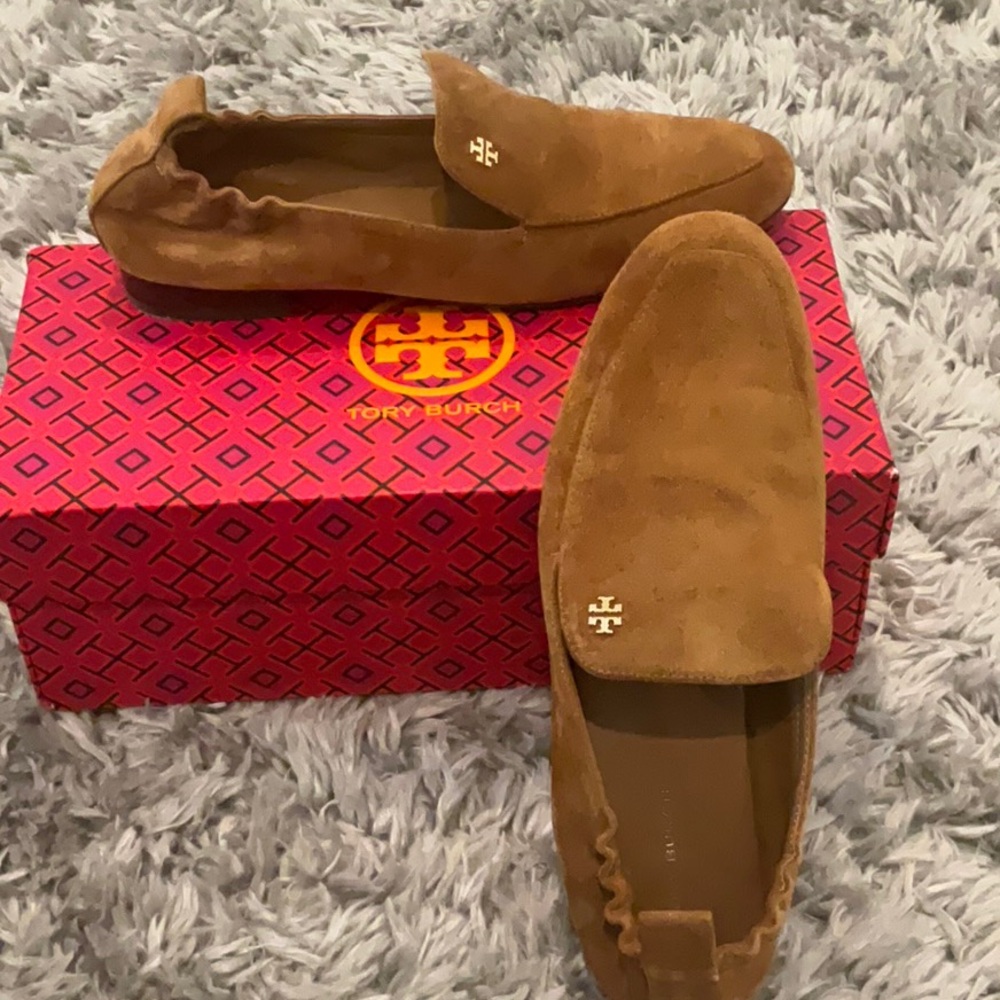 KIRA suede loafer from Tory Burch